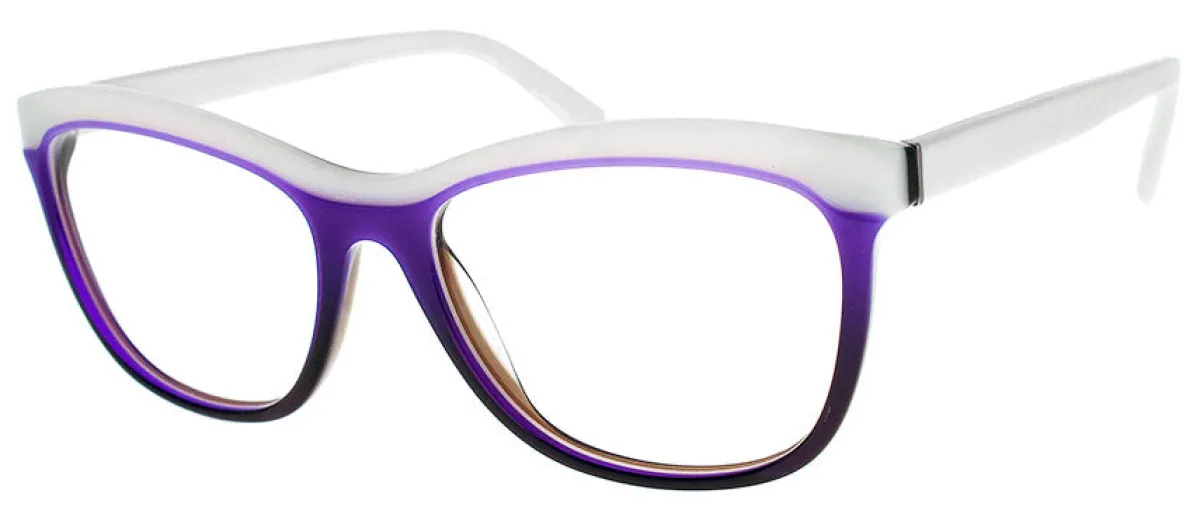 AJ Morgan Eyewear RX-Ready Readers|Rectangular*Allegro Purple/White