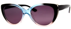 AJ Morgan Eyewear Vintage-Inspired|Cat Eye*Alley Oop (Full Lens Sunglass Reader)