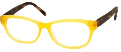 AJ Morgan Eyewear RX-Ready Readers|Cat Eye*Dedicated Matte Yellow/Tortoise