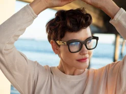 AJ Morgan Eyewear Rectangular|Clear Lens*Eclectic (Clear Lens Blue-Light Computer Glasses)