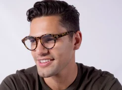 AJ Morgan Eyewear Vintage-Inspired|Round/Oval*Lloyd (Clear Lens)