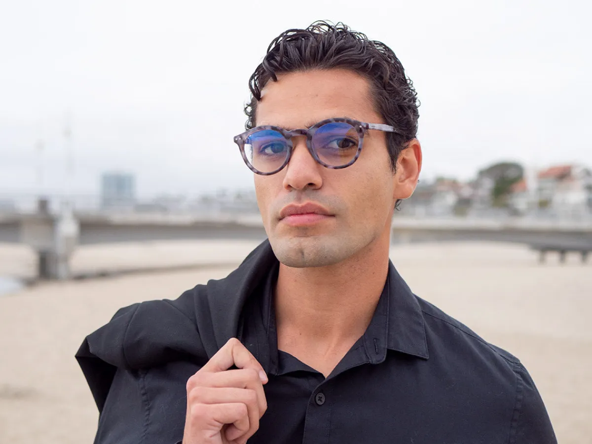 AJ Morgan Eyewear Popular Priced|Vintage-Inspired*Majestic (Blue-Light Computer Reading Glasses) Black