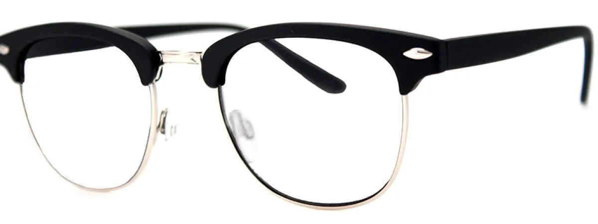 AJ Morgan Eyewear Rectangular|Rectangular*Smokey Jack (Clear Lens)