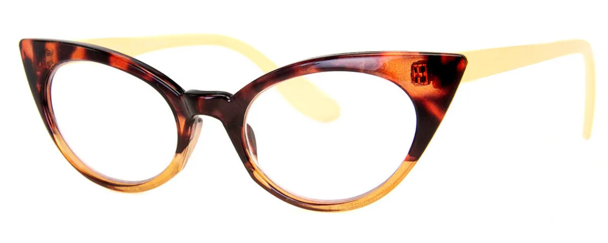 AJ Morgan Eyewear Popular Priced|Cat Eye*Temptress Tort/Cream